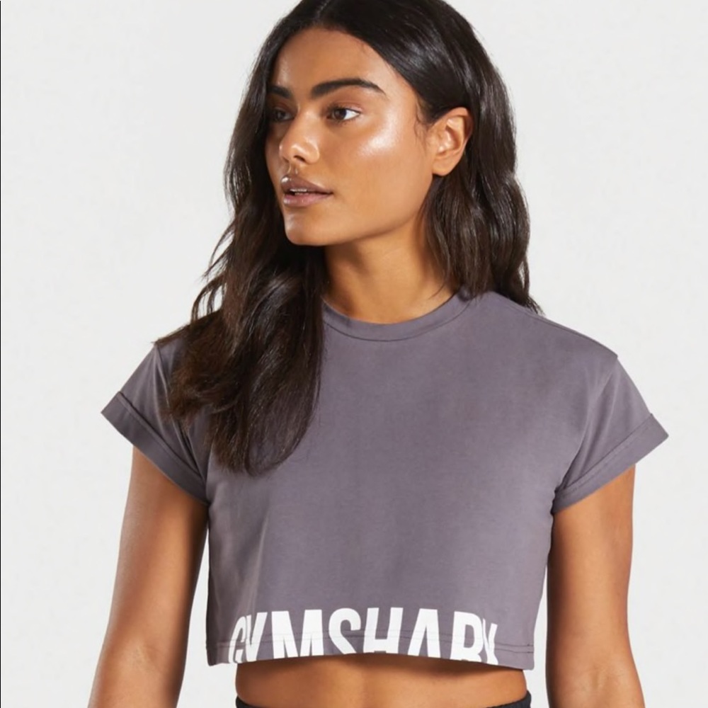 Gymshark Fraction Crop Top